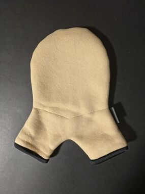 Smitten Mitten Tan Sherpa Lined Couple's Glove - Hand Holding Glove